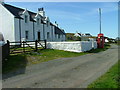 Telephone box and the Old Post Office