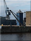 NT2776 : Hydraulic Crane, Albert Dock, Leith by ronnie leask
