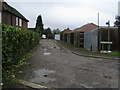 Footpath down Orchard End