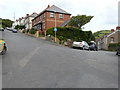 Hillsborough Park to the left, Hillside Road to the right.