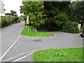 Larkstone Lane leads off from the road to the Larkstone Car Park.