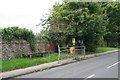 Bus stop on the Street