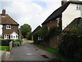 Footpath to Elham past The Old Farm House