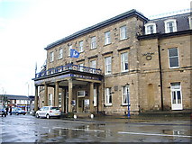 SD3348 : Entrance to the North Euston Hotel, Fleetwood by Alexander P Kapp