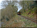 Talyllyn Railway line to Nant Gwernol