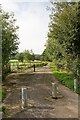 Access road to Cranbury Park from Poles Lane