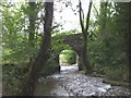 Bridge carrying Dimbath Lane over the Nant Iechyd, nr  Glynllan