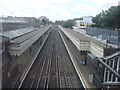 Upton Park tube station, platforms from footbridge