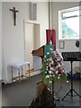 The lectern at St Francis, Hilsea