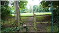 Footpath leading away from the Downs Link