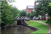 SP1771 : Lapworth Locks No 7, Stratford Canal, Warwickshire by Roger  D Kidd