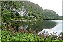 L7458 : Kylemore Abbey and Pollacappul Lough by Graham Horn