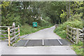 Cattle grid near Heathfield Caravan Park