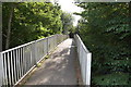 Footbridge to Church In The Wood