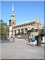 All Hallows as seen from Tower Hill