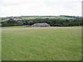 Barn on farmland near Etchinghill