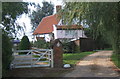 Tye Farm at the end of Tye Lane west of Willisham Tye