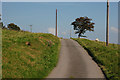 Road above the Nant Bronfelen