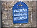 Plaque on the "Tattie Kirk", Falkirk