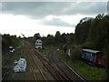 TG1100 : Wymondham junction and signal box by Ashley Dace