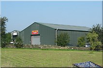 SE1220 : Haulage warehouse, Dewsbury Road B6114, Rastrick by Humphrey Bolton