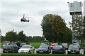 Helicopter leaving Grove Technology Park