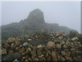 NY2704 : Windshelter and Cairn, Pike o' Blisco by Michael Graham