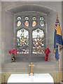 Memorial window, Christ Church, Rossett