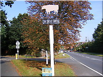 TM3968 : Yoxford Village Sign by Geographer
