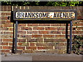 Branksome Avenue street sign