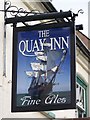 Sign for the Quay Inn, Wareham