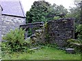 Remains of former village school, Sling