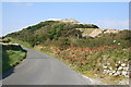 China Clay Waste Tip on Trenance Downs