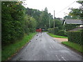 Telephone box at the end of the road