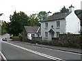 The A4042 through Llanover