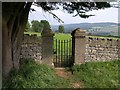 Churchyard gate, Whiteshill