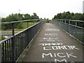 Bridge over the M8