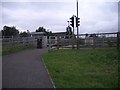 Guided busway station