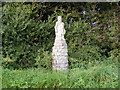 TM3366 : Statue outside Bruisyard Hall by Geographer