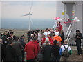 SD8218 : Scout Moor Wind Farm Official Opening (3) by Paul Anderson