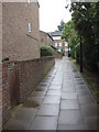 Alley between Barlby Road and Matthew Close