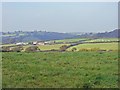 Field near Lanygors Uchaf, Meidrim: hazy weather