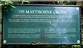 SE1408 : The Maythorne Cross plaque by Kenneth  Allen
