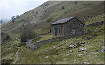 NY4213 : Filter house, Hayeswater Gill by Tom Richardson