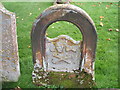 Gravestone at Melrose Abbey