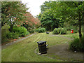 Rest garden at the top of Willow Road estate