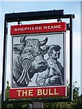 TQ4121 : Sign for the Bull, Newick by Maigheach-gheal