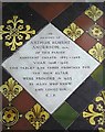 St Mary, Lansdowne Road, London N17 - Memorial