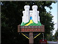 TM3489 : Bungay Town Sign by Geographer