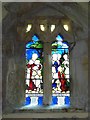 Stained glass window, All Saints Church